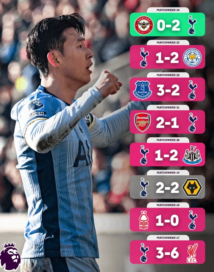 不容易!热刺终结英超7轮不胜,此前7场仅1平6负